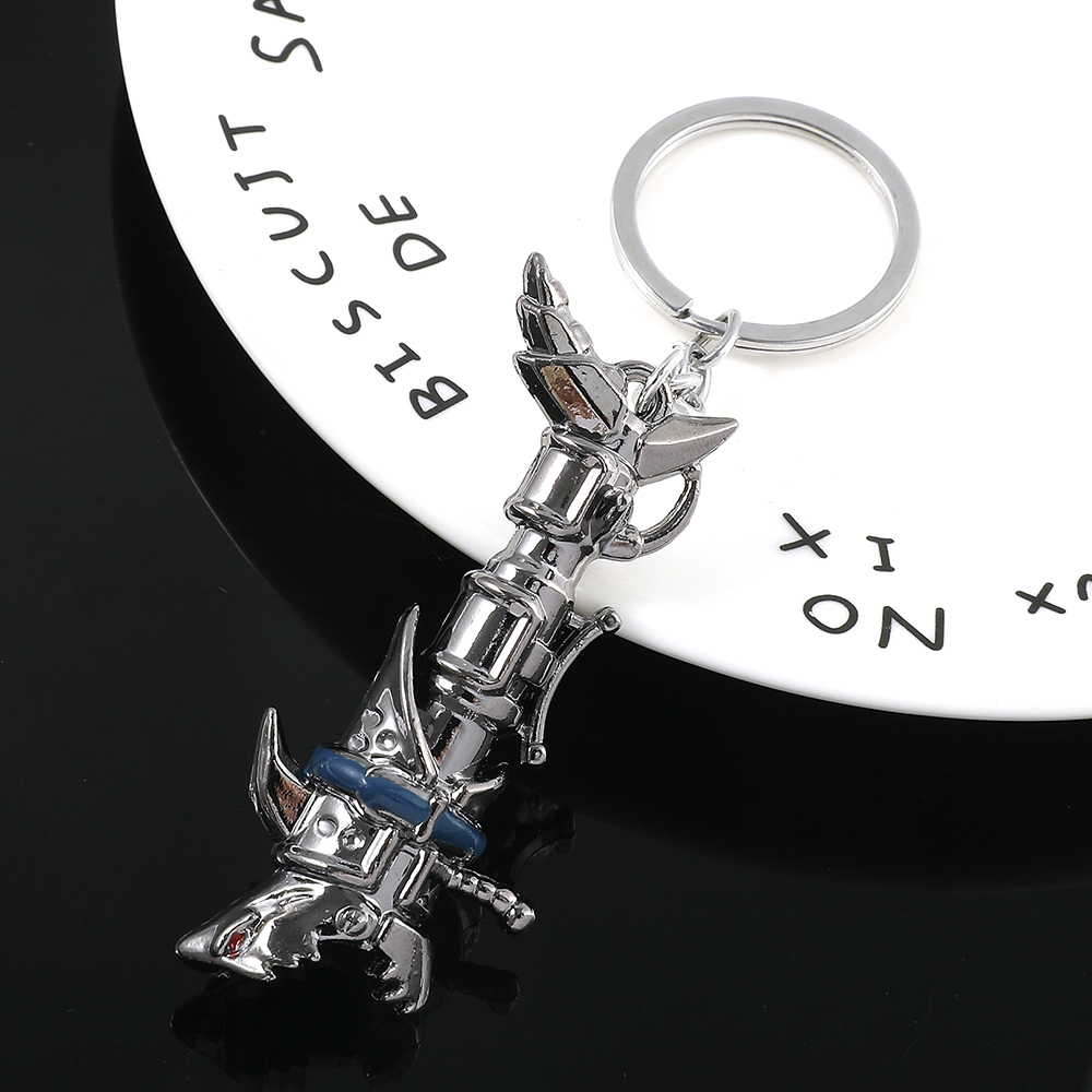 Car Accessories Toy - Anime Game Arcane Jinx Cannon Keychain