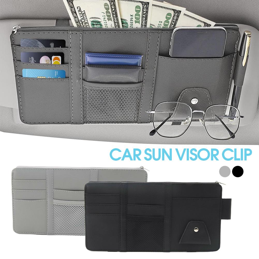 Car Accessories For Elderly - Car Sun Visor Organizer Storage Travel