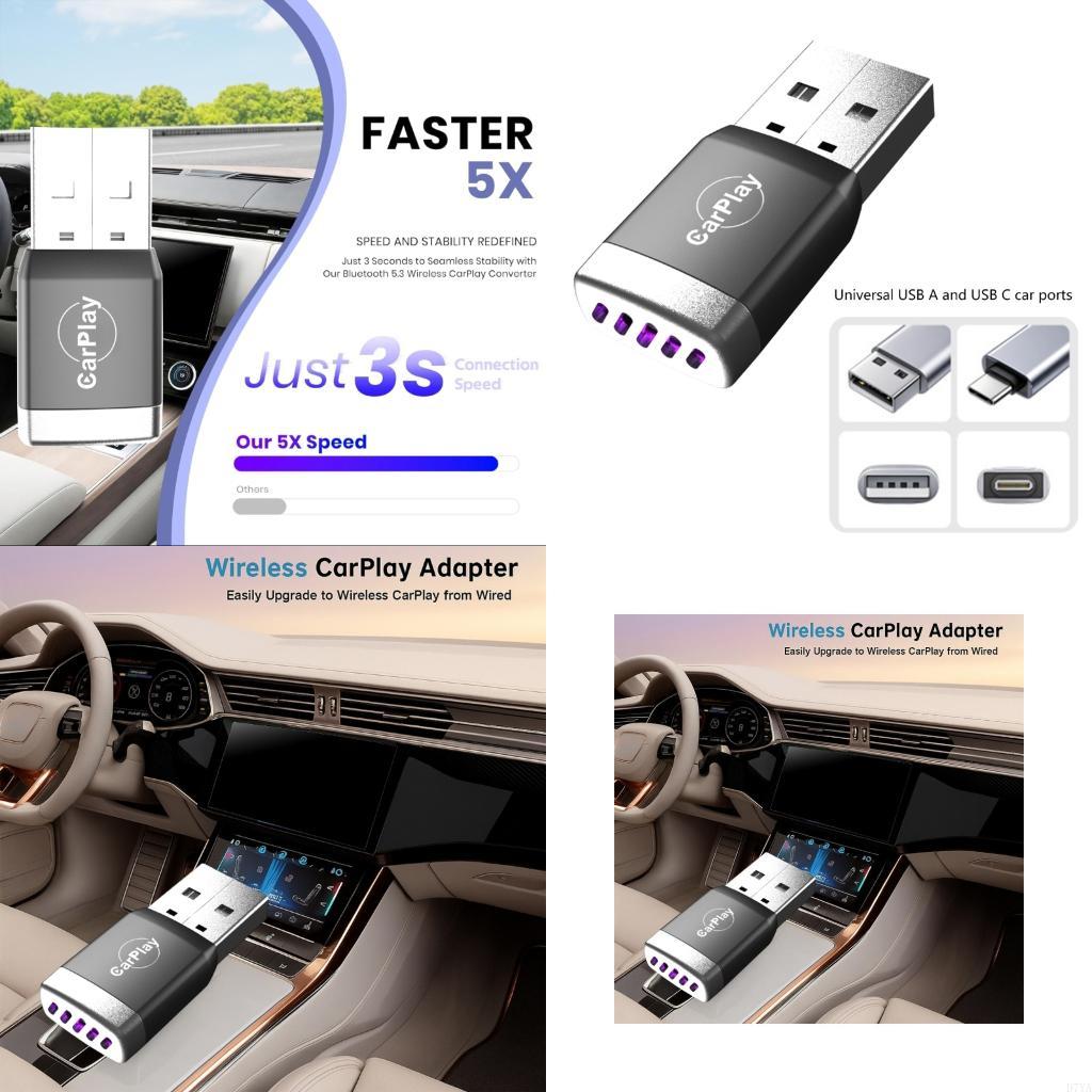 Car Accessories Usa - Plugs And Play Wireless Car Display
