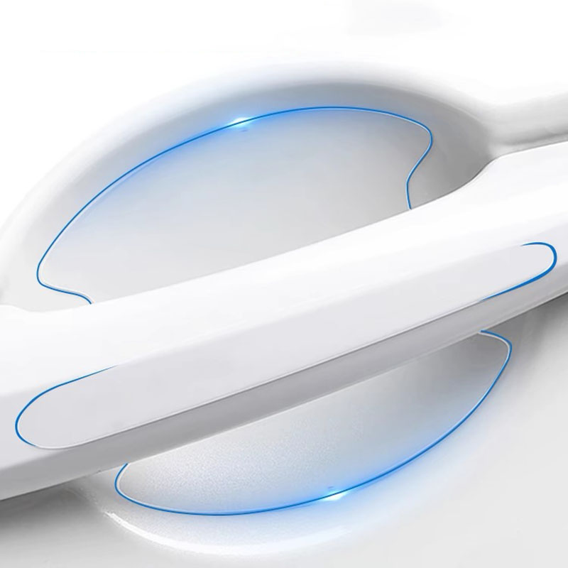 Car Door Handle Protector - 8Pcs TPU Car Door Bowl Anti-scratch