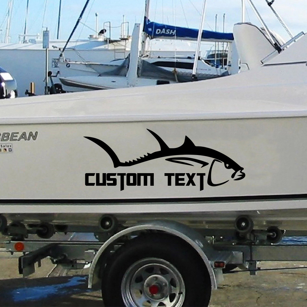 Car Accessories Nz - 1PC Cute Sea Bass Removable Customized