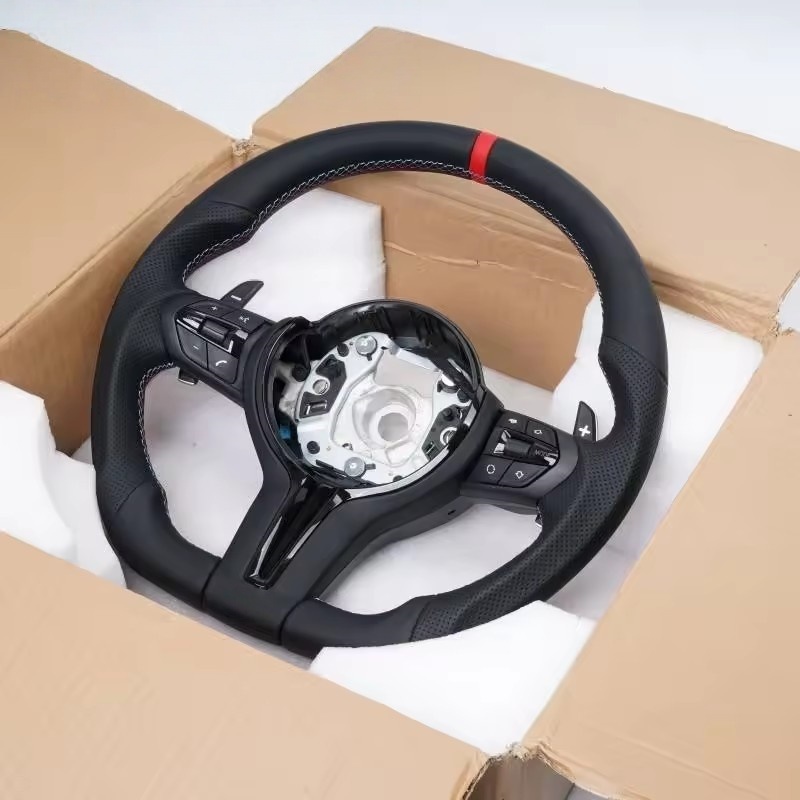 Car Accessories For Steering Wheel - Car Steering Wheel Leather For BMW