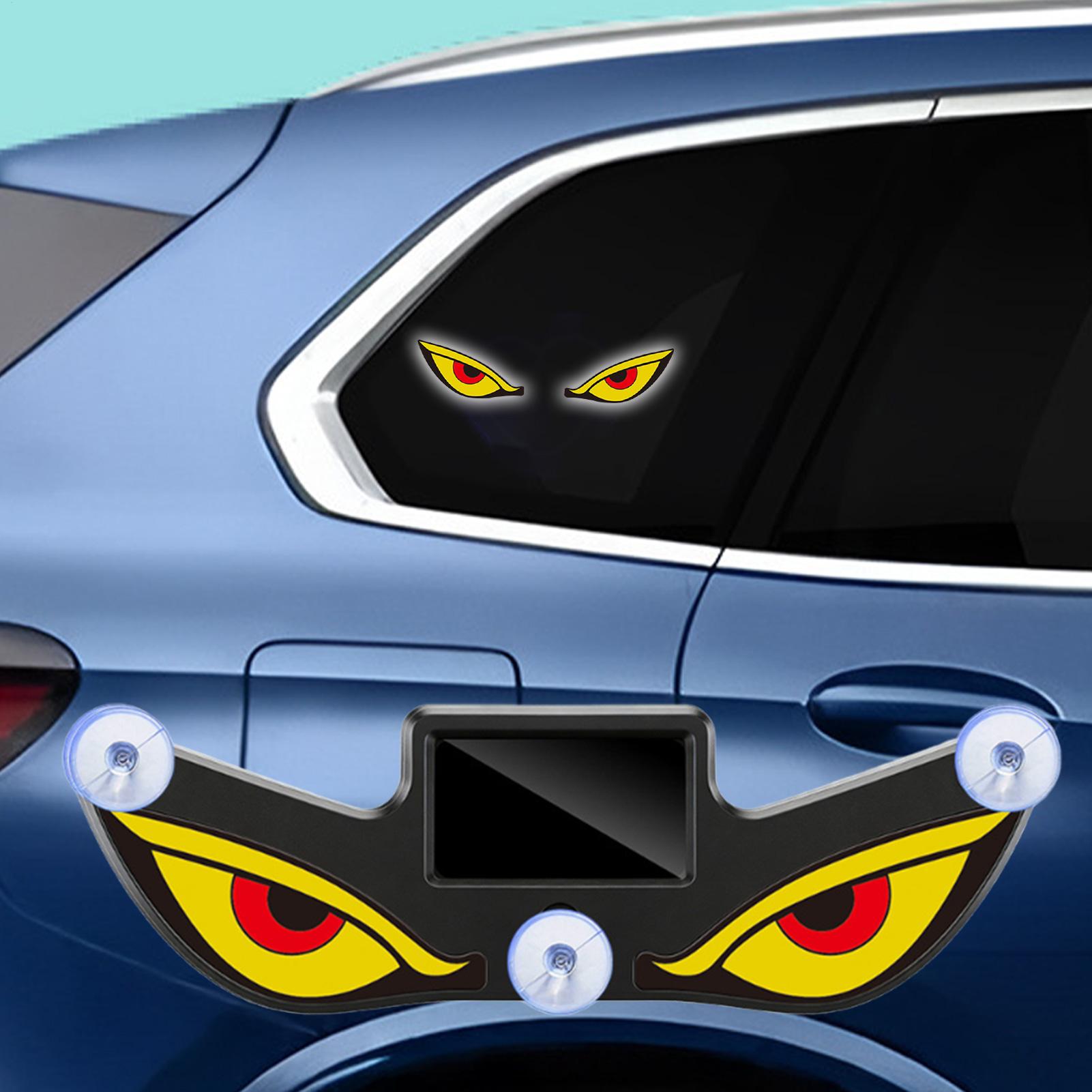 Car Accessories Unique - Solar LED Eye Shape Light Waterproof