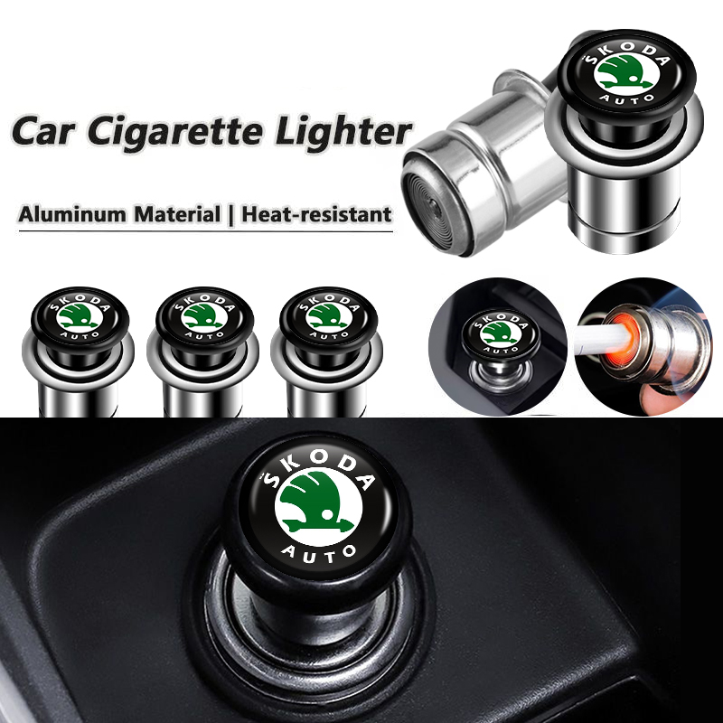 D.A.D Car Accessories - Car Cigarette Lighter Cover Alloy DustProof