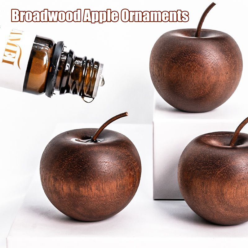 1PCS Of Wooden Apple Shaped Es - Car Fragrance Diffuser 评论和价格