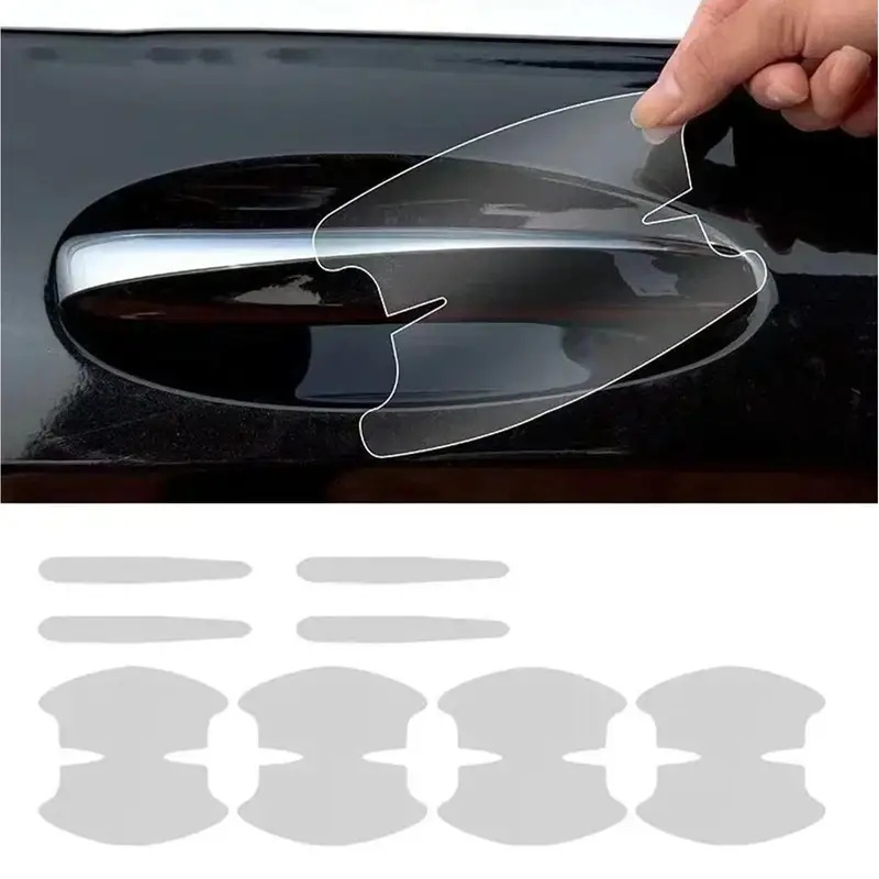 Car Door Handle Sticker 8 Piec - Car Door Handle Protector 评论和价格