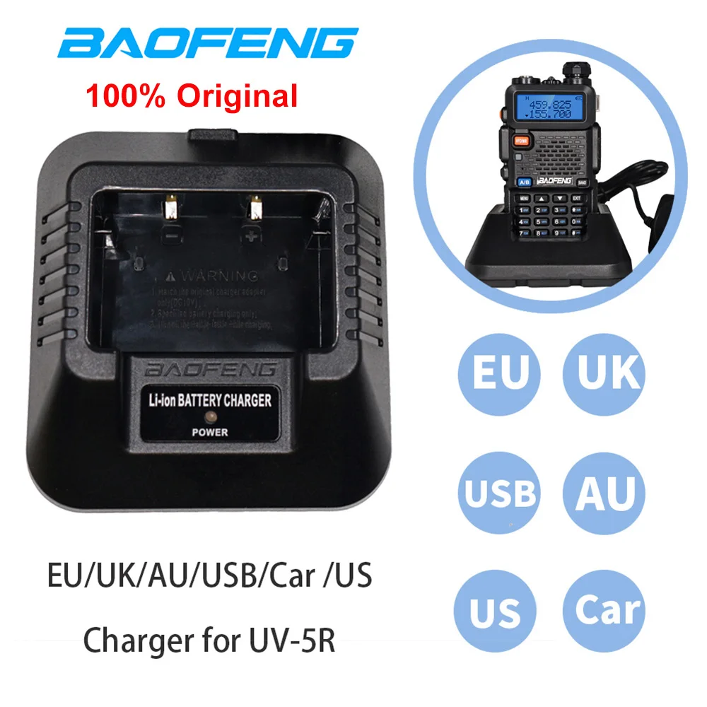 Original Baofeng UV-5R EU/US/U - Car Accessories Uk 评论和价格