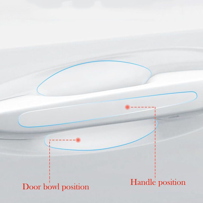 8Pcs Auto Door Handle Bowl Ant - Car Door Handle Protector 评论和价格