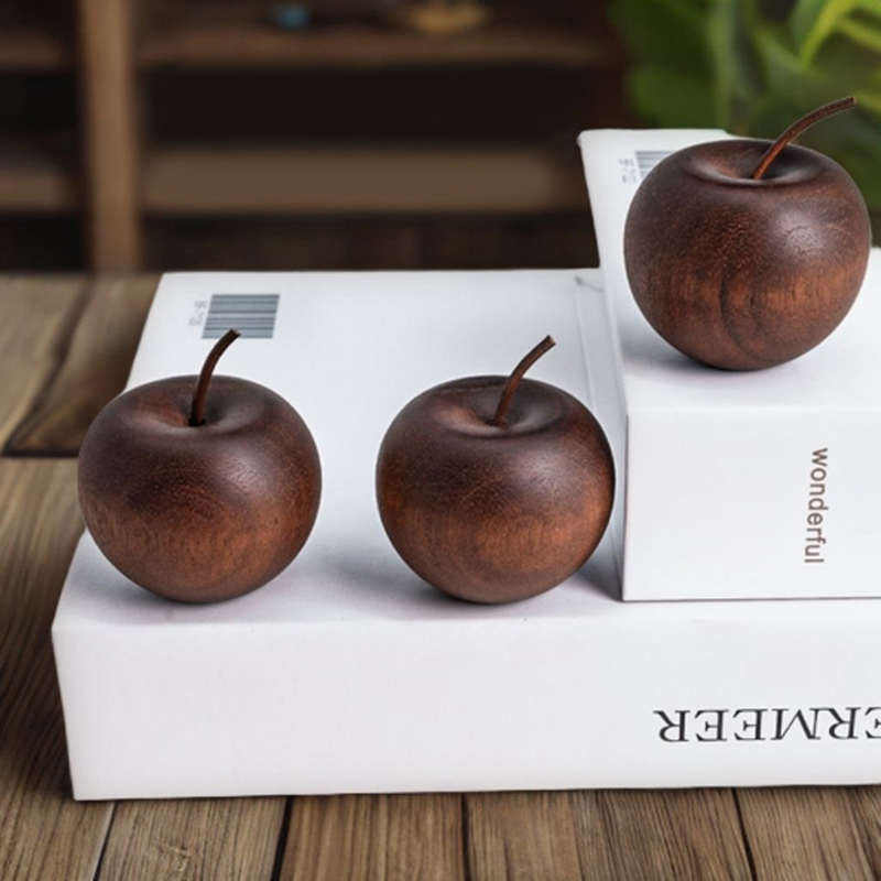 1PCS Of Wooden Apple Shaped Es - Car Fragrance Diffuser 评论和价格