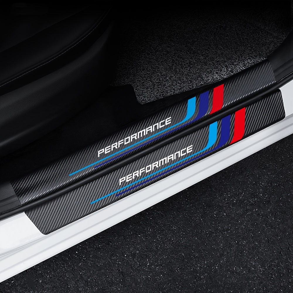 4pcs Carbon Fiber Sill Plate S - Car Accessories Nz 评论和价格