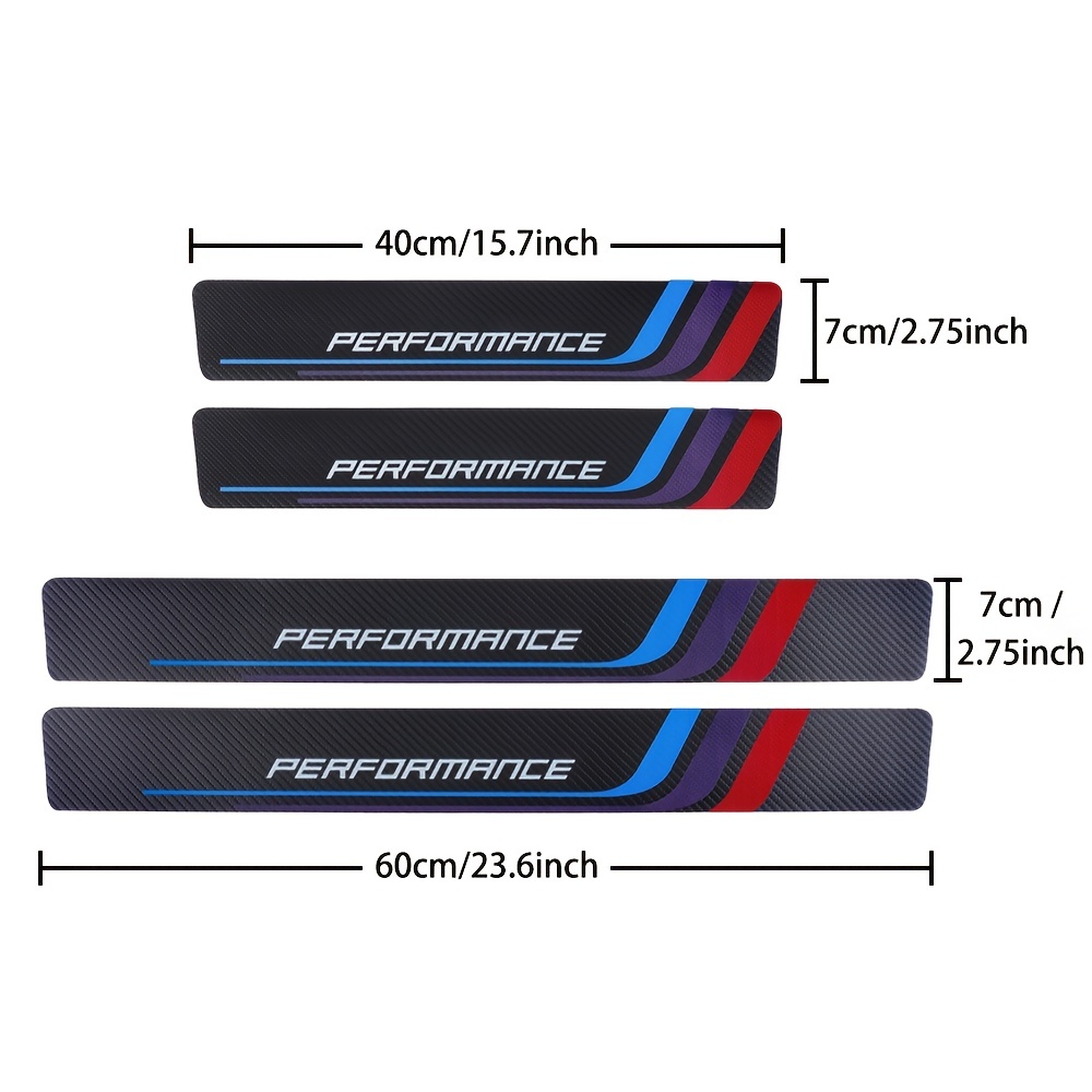 4pcs Carbon Fiber Sill Plate S - Car Accessories Nz 评论和价格