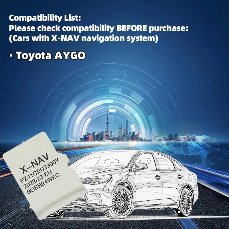 for Toyota AYGO 2023 Navigatio - Car Accessories Uk 评论和价格