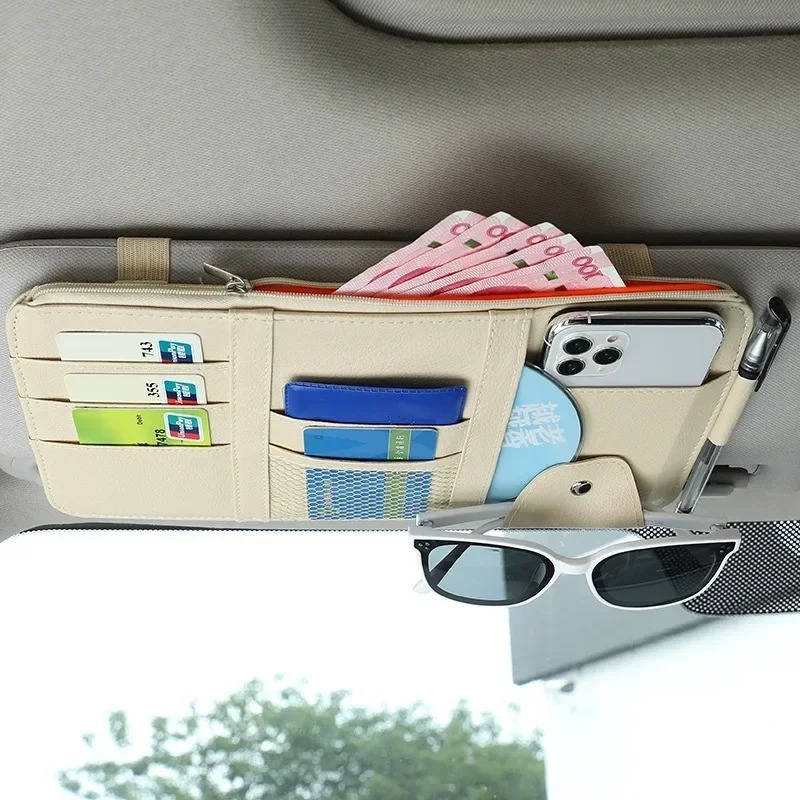 Car Sun Visor Organizer Multi- - Car Accessories For Elderly 评论和价格