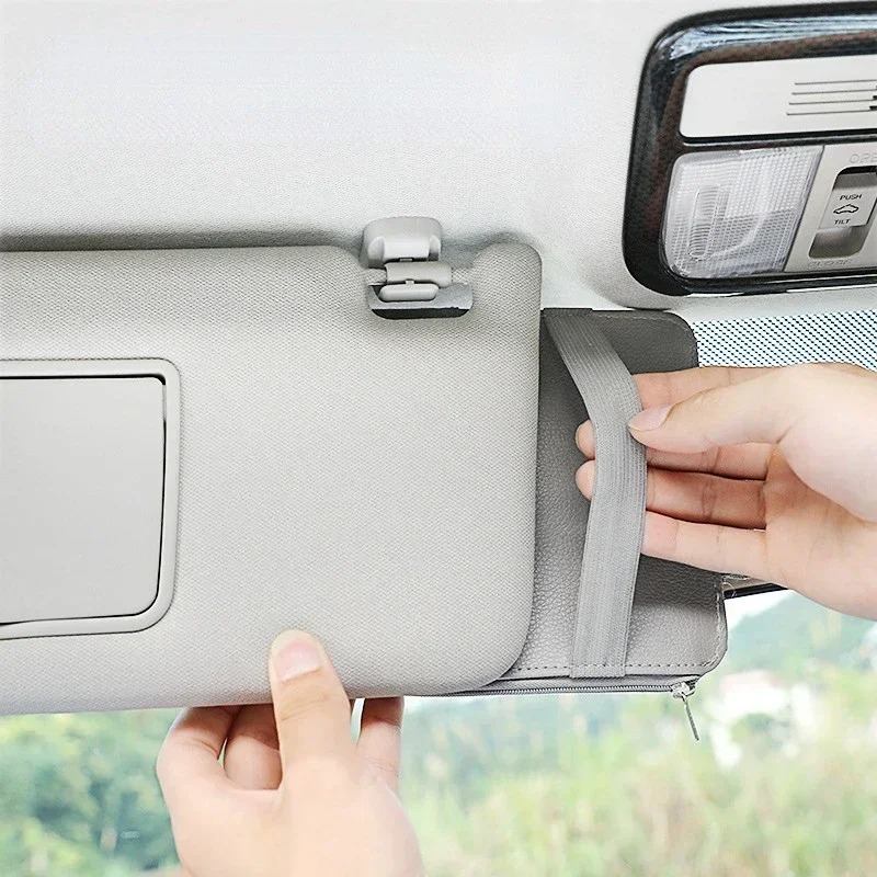 Car Sun Visor Organizer Multi- - Car Accessories For Elderly 评论和价格