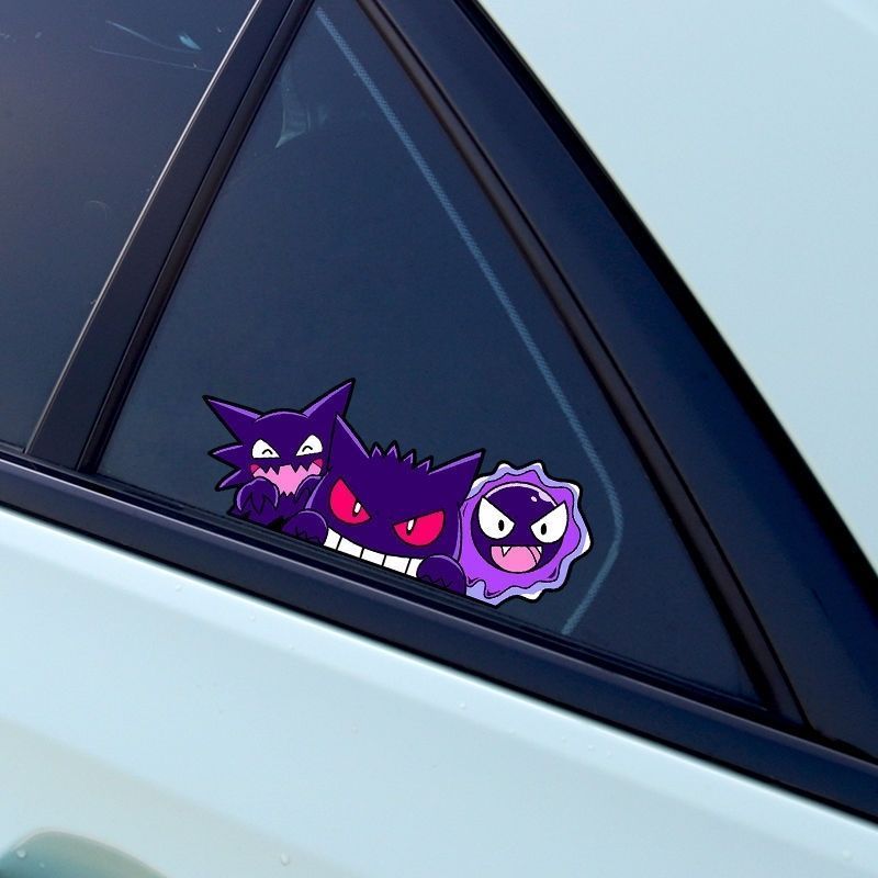 Cute Pokemon Gengar Anime Car  - Car Accessories Nz 评论和价格