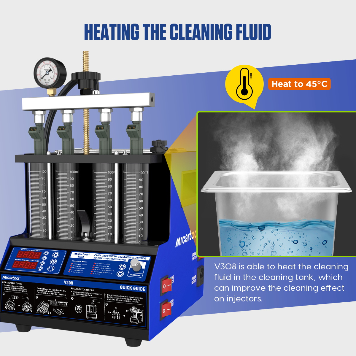 MR CARTOOL V308 Injector Clean - Fuel Injector Cleaner 评论和价格