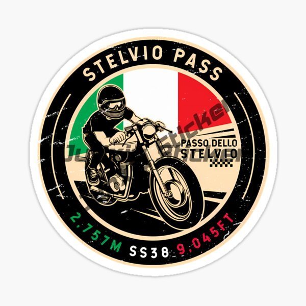 STELVIO PASS ITALIA Car Sticke - Car Accessories Nz 评论和价格