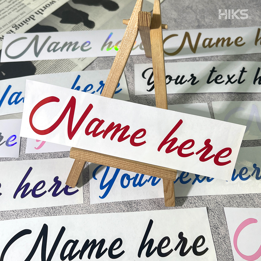 2PCS Custom Cursive Name Vinyl - Car Accessories Nz 评论和价格