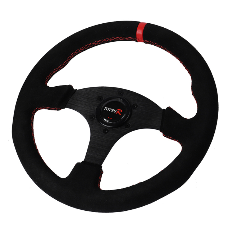Suede Racing Steering Wheel Su - Car Accessories For Steering Wheel 评论和价格