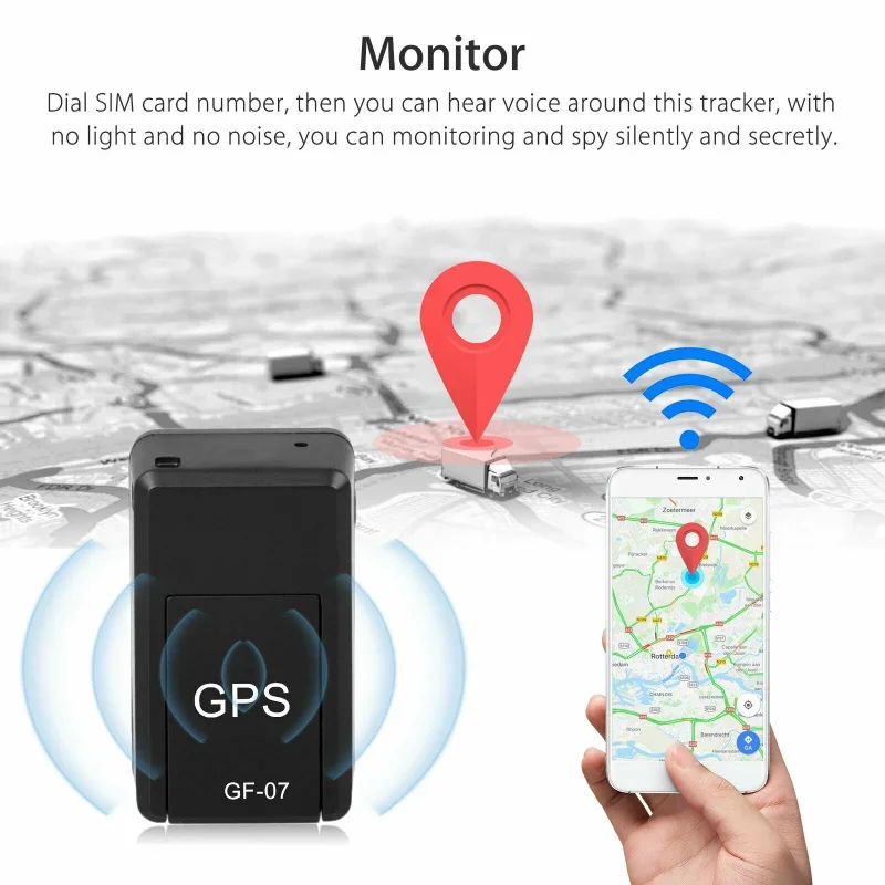 GF-07 Mini GPS Tracker High-qu - Car Accessories For Elderly 评论和价格