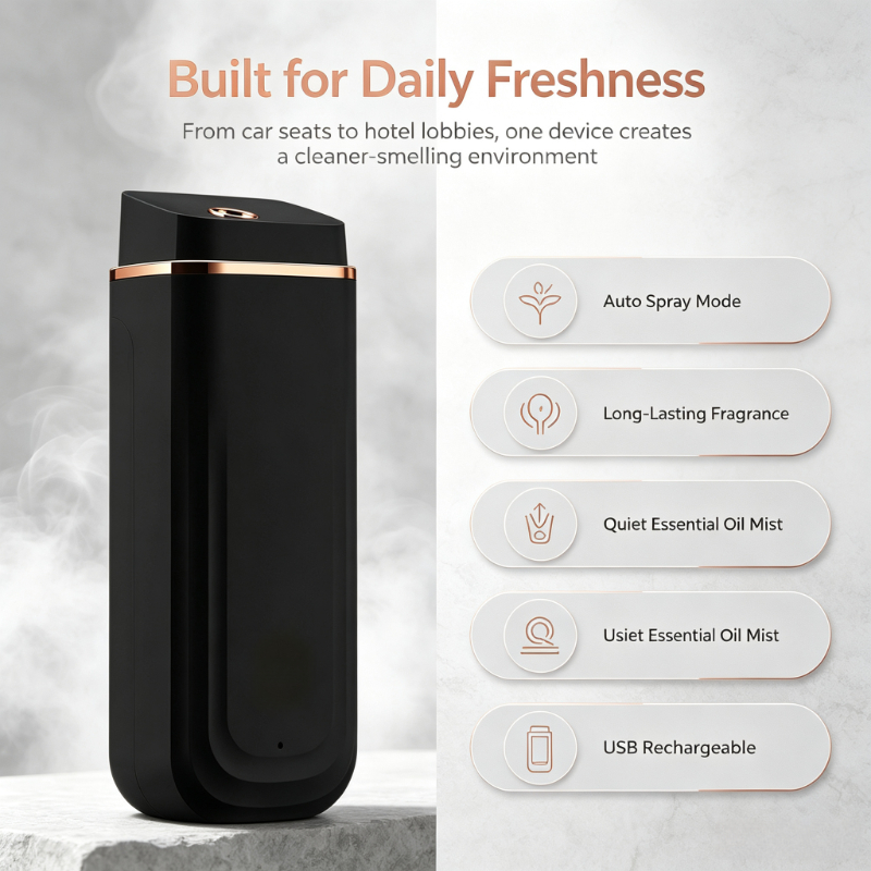 Rechargeable Automatic Aroma D - Car Fragrance Diffuser 评论和价格