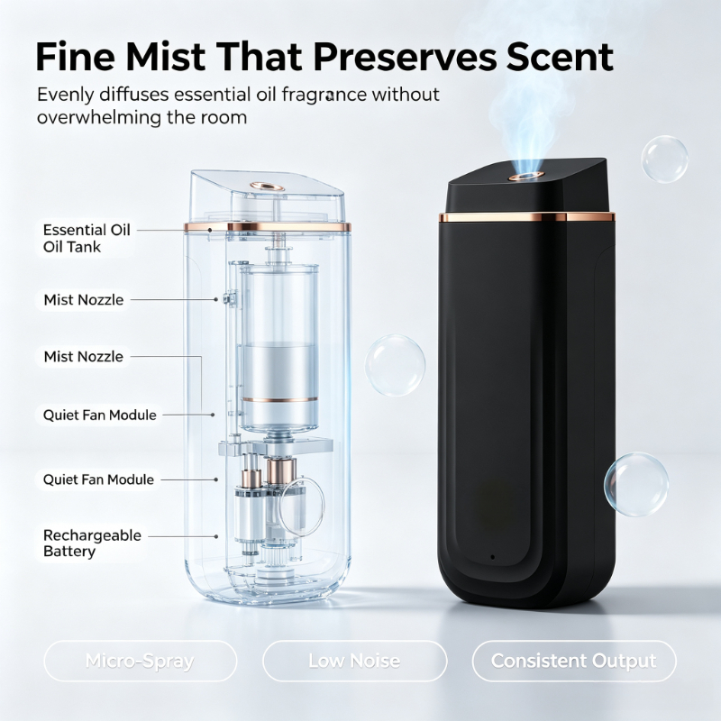 Rechargeable Automatic Aroma D - Car Fragrance Diffuser 评论和价格