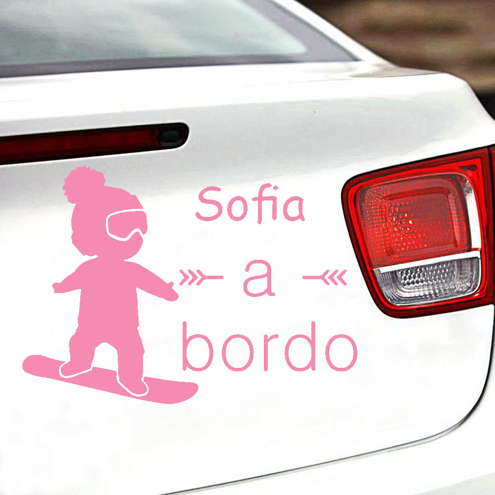 1pc Vinyl baby a bordo colorfu - Car Accessories Toy 评论和价格