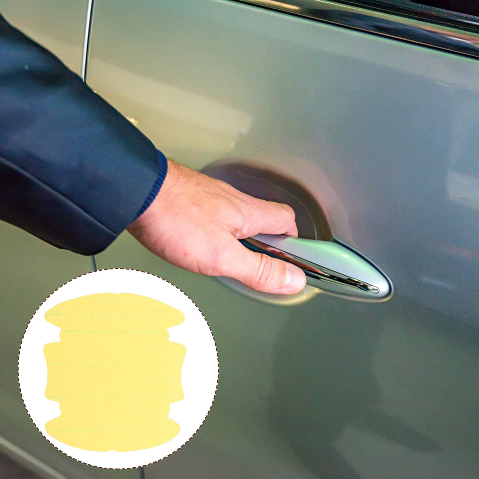 2 set Car Door Handle Protecto - Car Door Handle Protector 评论和价格