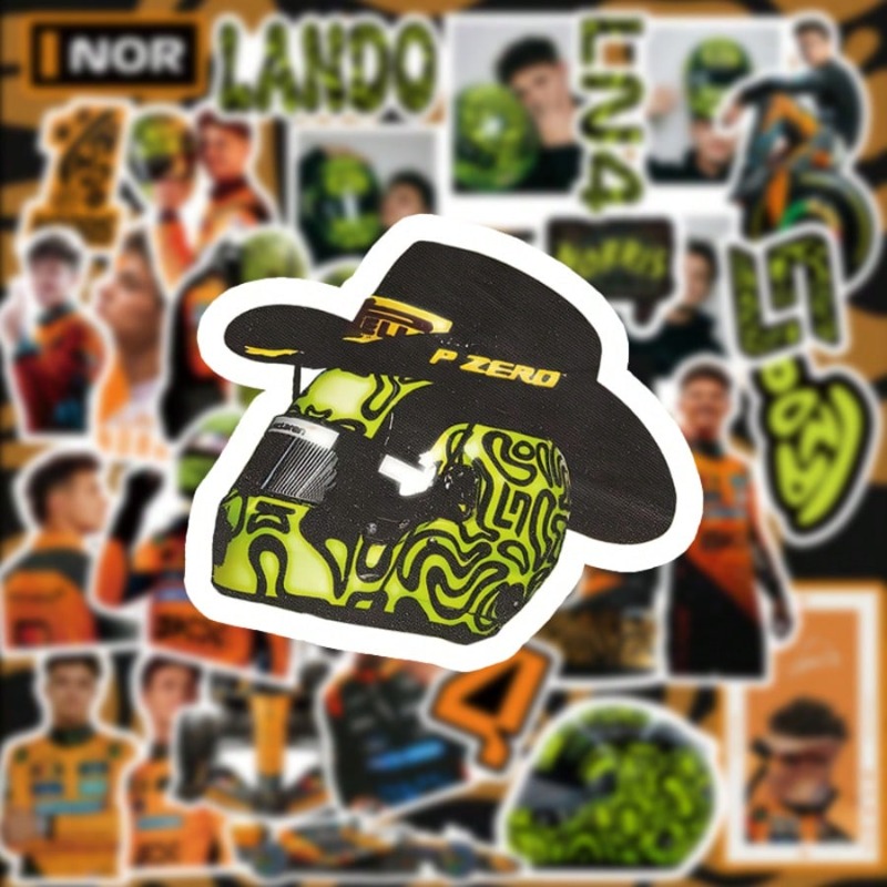 59PCS Lando Norris racing-them - Car Accessories Nz 评论和价格
