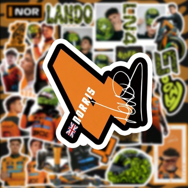 59PCS Lando Norris racing-them - Car Accessories Nz 评论和价格