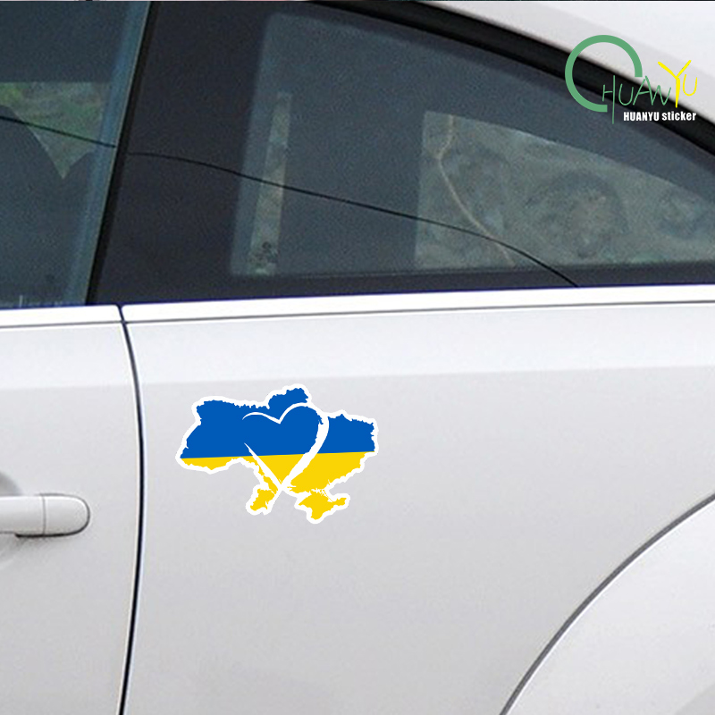Sign Car Sticker Ukraine Sunfl - Car Accessories Uk 评论和价格
