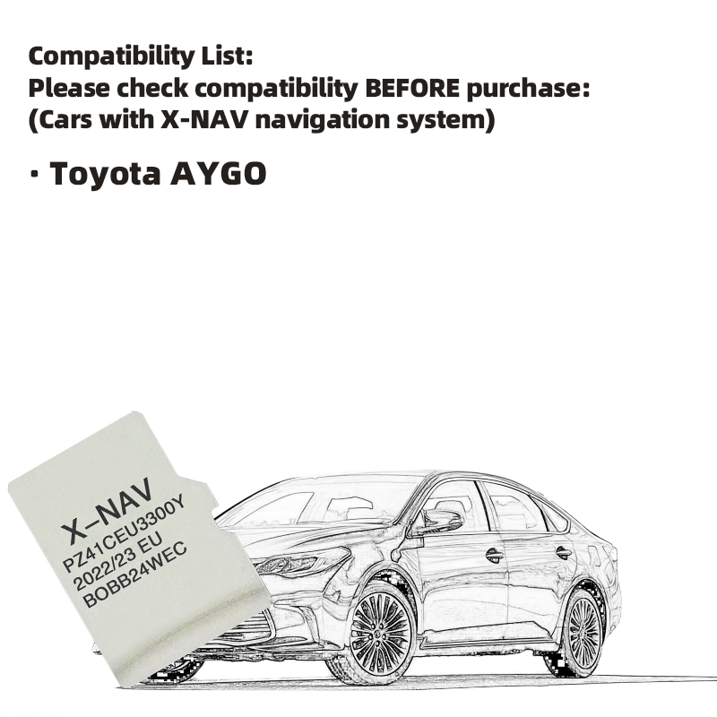 for Toyota AYGO 2023 Navigatio - Car Accessories Uk 评论和价格
