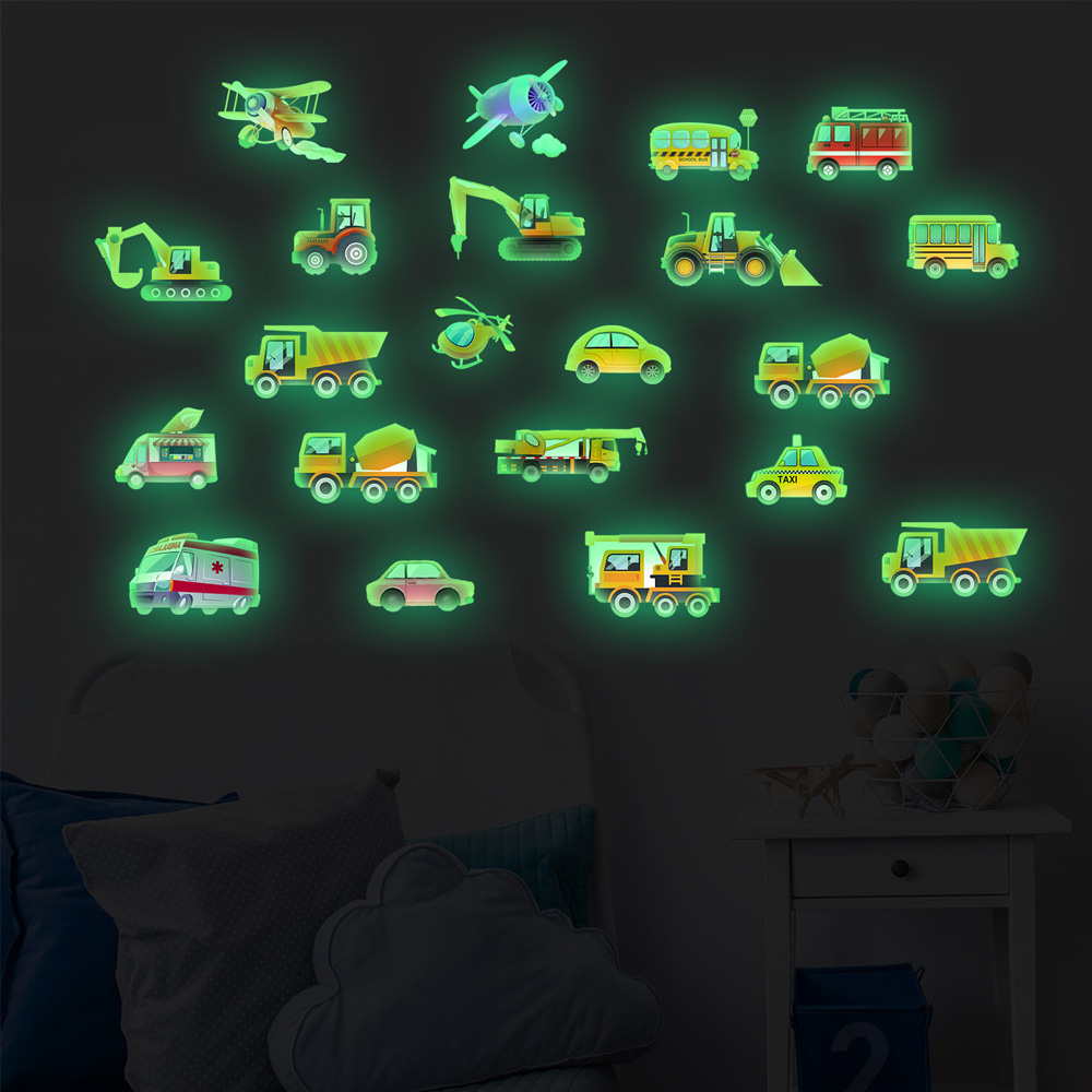 Luminous Car Wall Sticker 21Pc - Car Accessories Nz 评论和价格