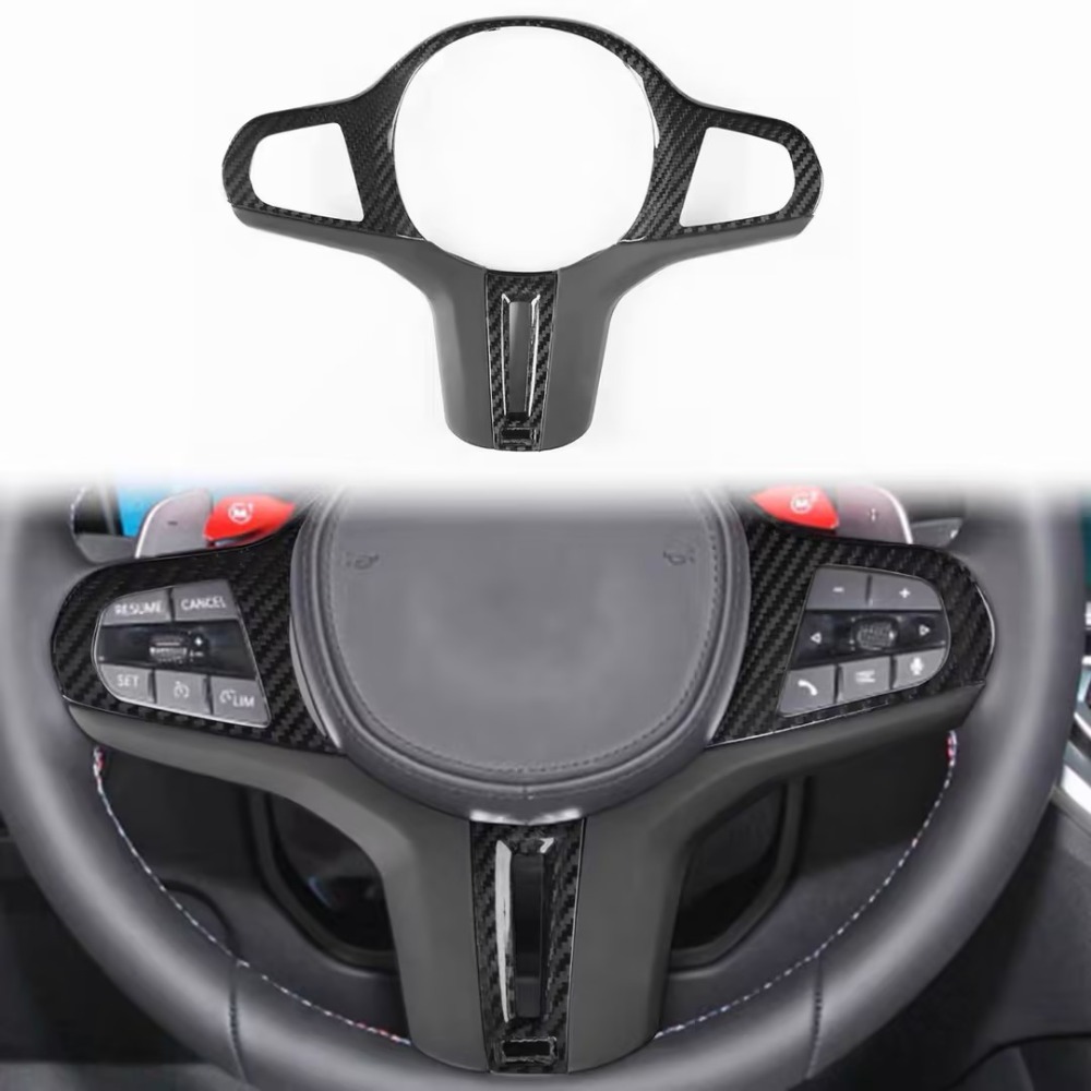 Carbon Fiber Steering Wheel Tr - Steering Wheel Cover 评论和价格