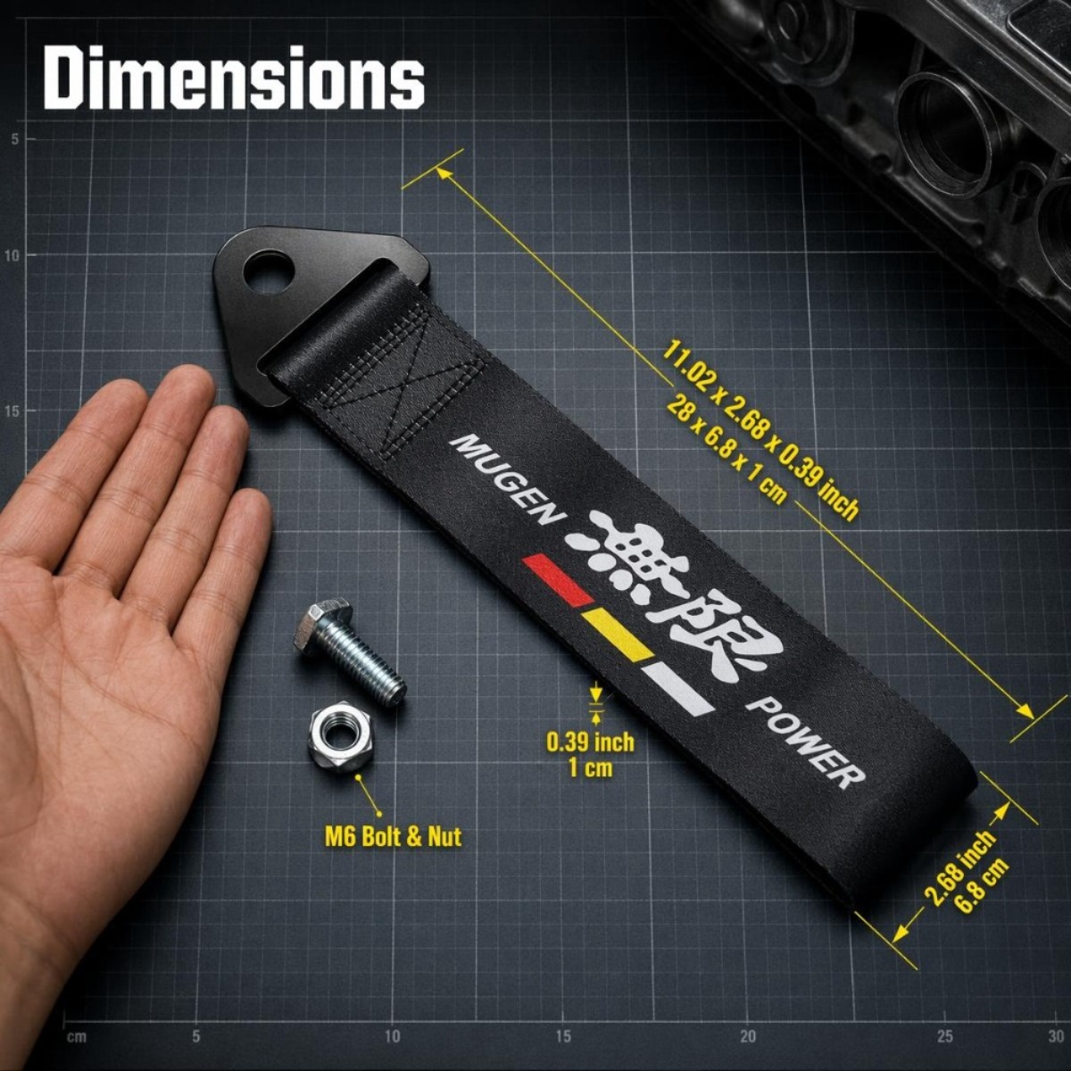 Car RACING Towing Rope JDM Dec - Car Accessories Unique 评论和价格