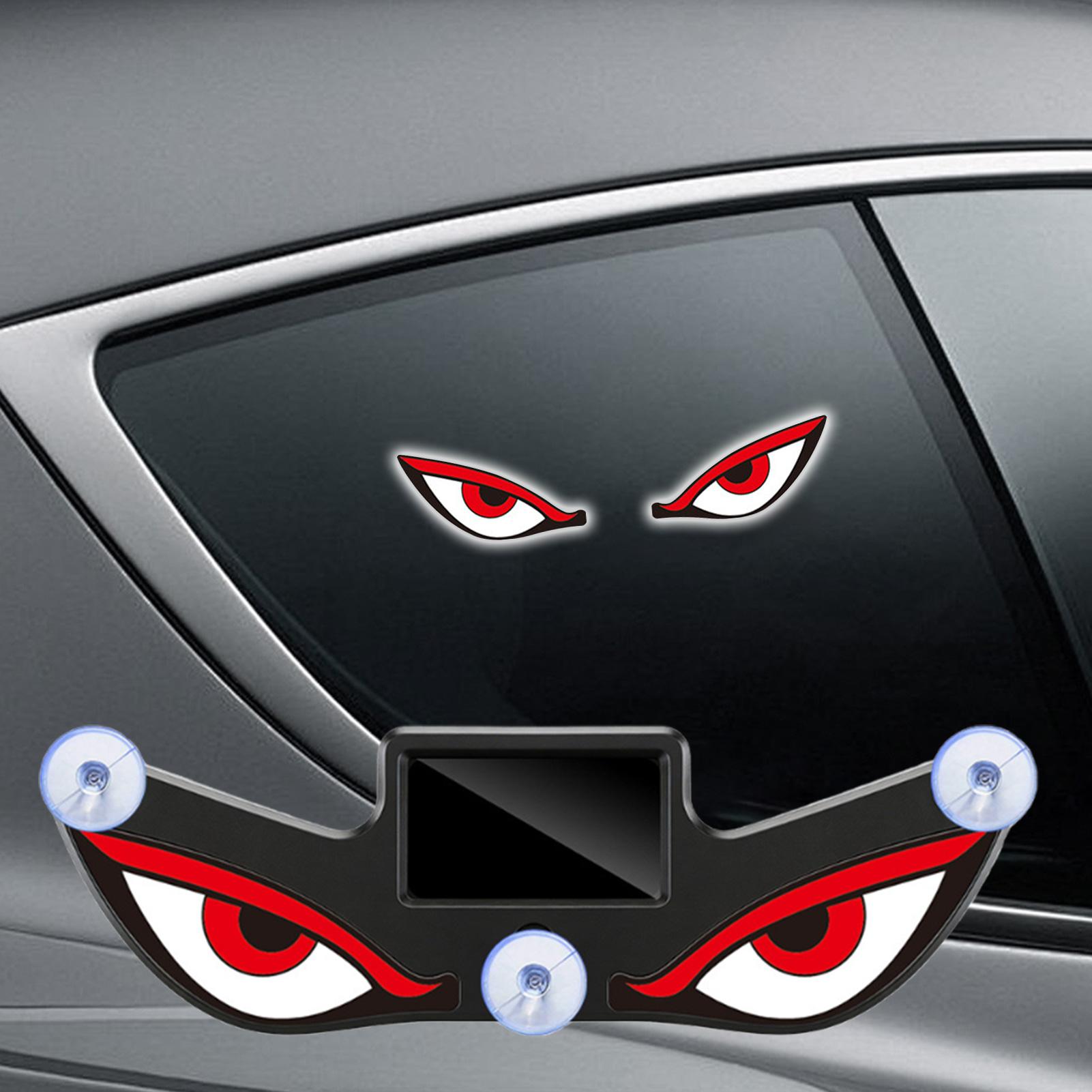Solar LED Eye Shape Light Wate - Car Accessories Unique 评论和价格