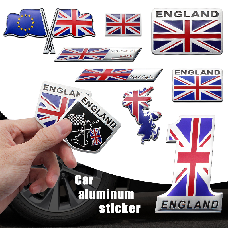3D Aluminum ENGLAND United Kin - Car Accessories Uk 评论和价格