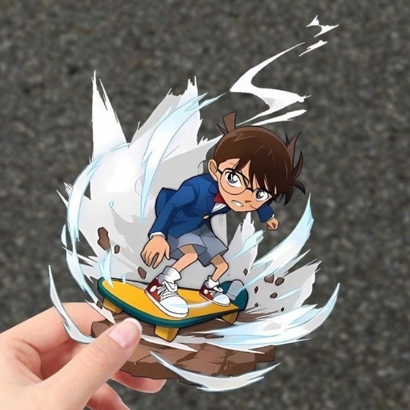 Detective Conan Cartoon Skateb - Car Accessories Toy 评论和价格