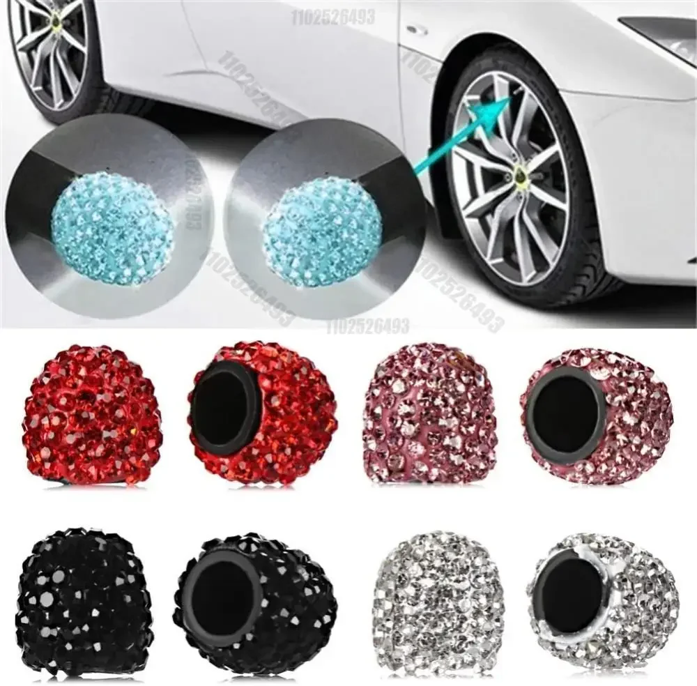 2/4PCS Diamond Car Tire Valve  - Steering Wheel Cover 评论和价格
