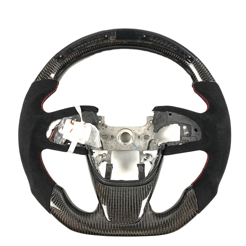 Custom Car Interior LED Carbon - Steering Wheel Cover 评论和价格