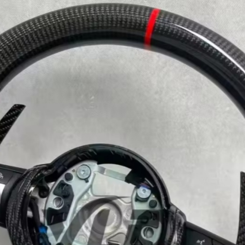 Customized Carbon Fiber Leathe - Car Accessories For Steering Wheel 评论和价格