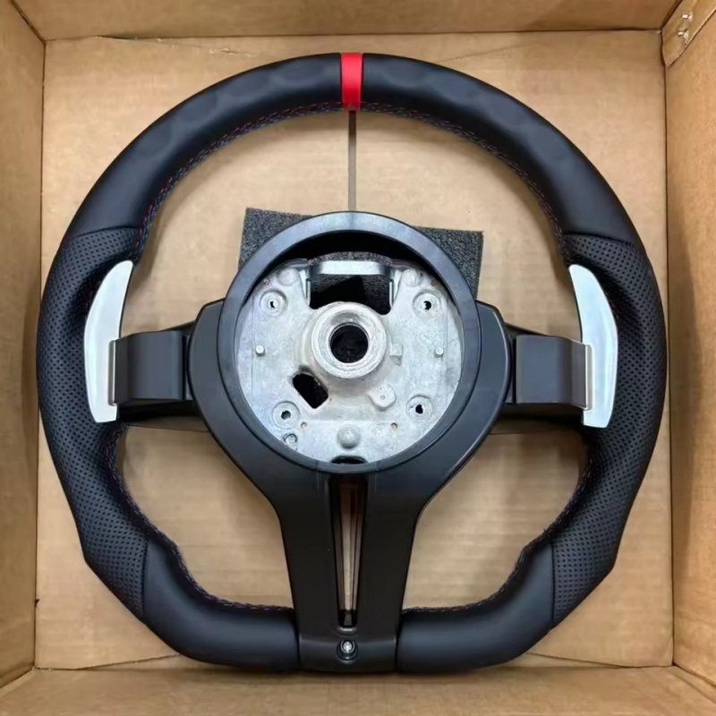 Customized Carbon Fiber Leathe - Car Accessories For Steering Wheel 评论和价格
