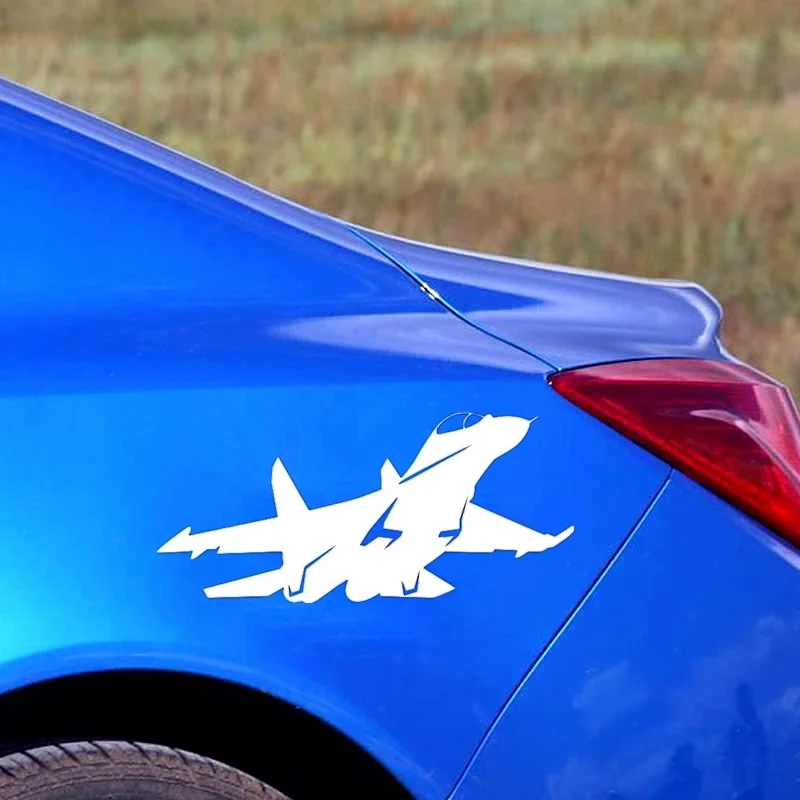 Car Stickers Su-27 Aircraft Wa - Car Accessories Unique 评论和价格