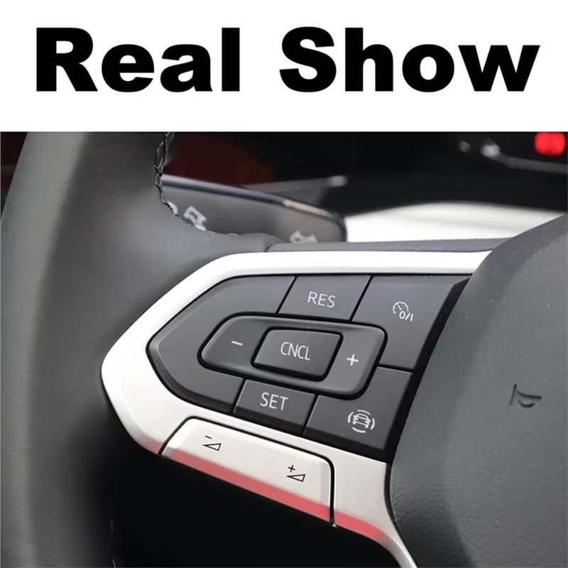 For VW Golf 8 2020-2021 T-Cros - Steering Wheel Cover 评论和价格