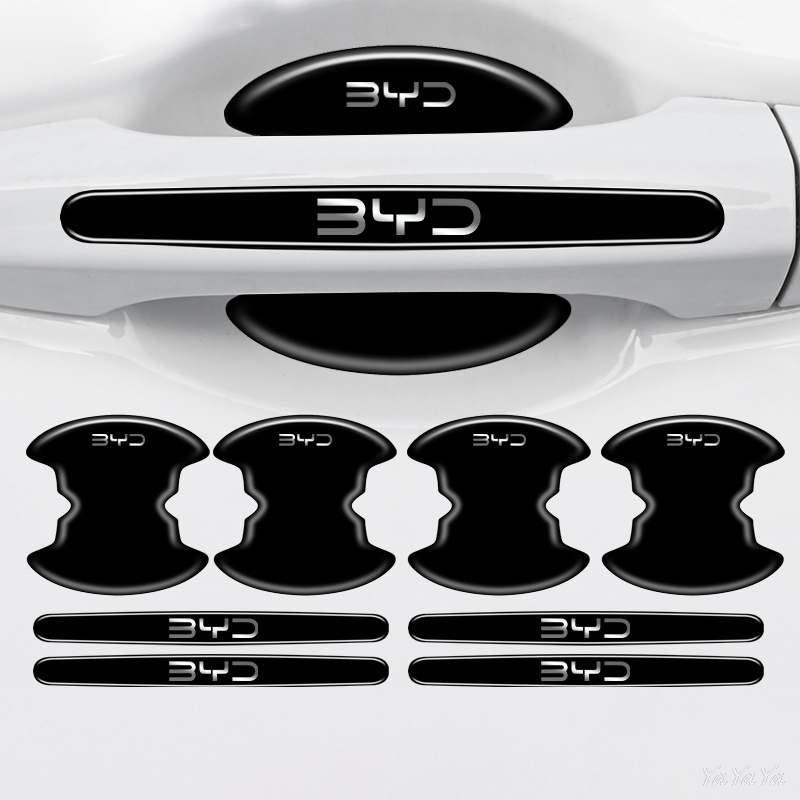 BYD Logo Car Door Handle Prote - Car Accessories Unique 评论和价格