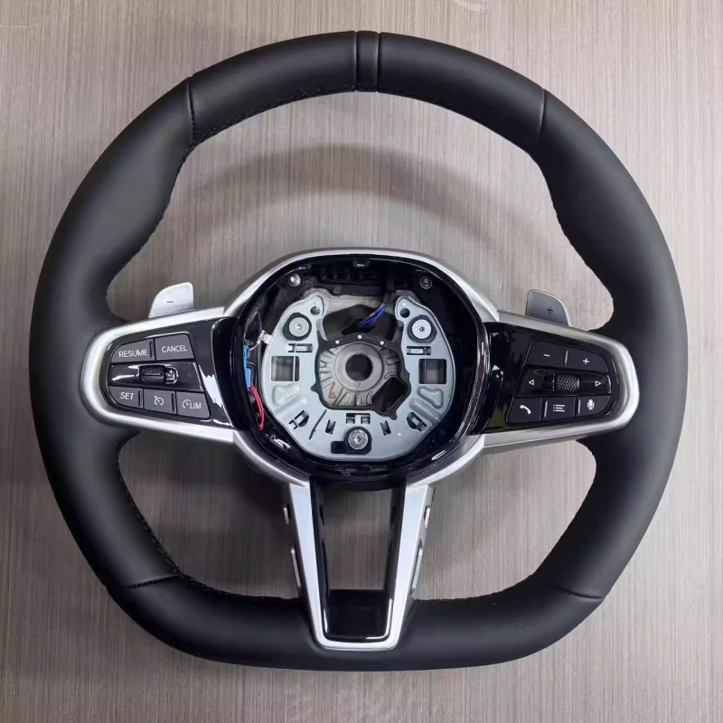 Upgraded Leather For BMW 3 4 5 - Car Accessories For Steering Wheel 评论和价格