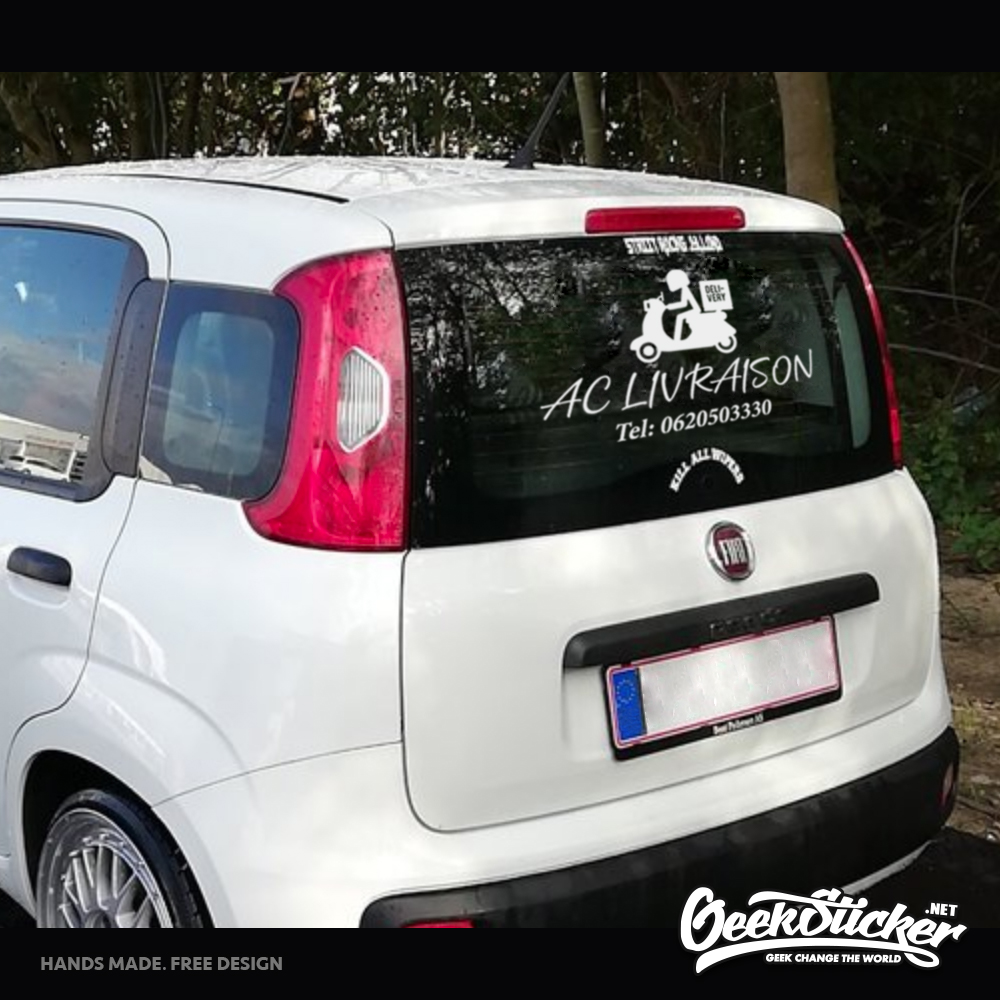 Custom Bussiness Name Sticker  - Car Accessories Nz 评论和价格