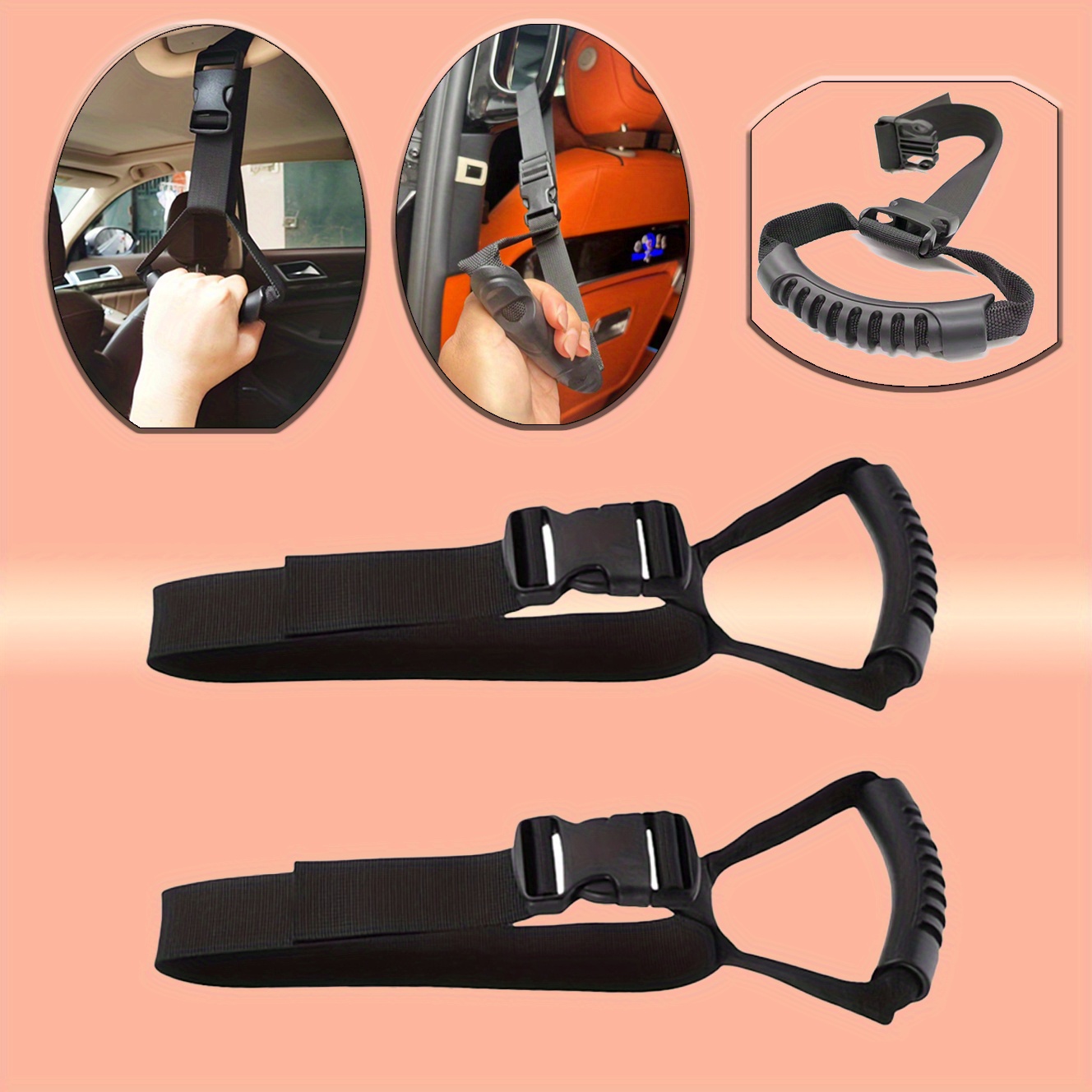 Ergonomic Car Door Handle Assi - Car Accessories For Elderly 评论和价格