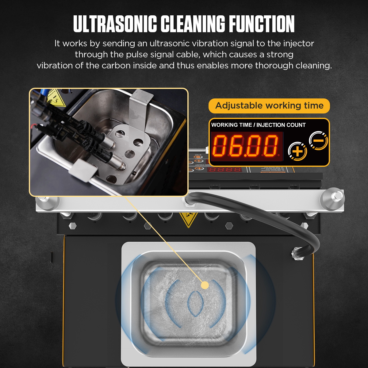 AUTOOL CT400 GDI EFI FEI Piezo - Fuel Injector Cleaner 评论和价格
